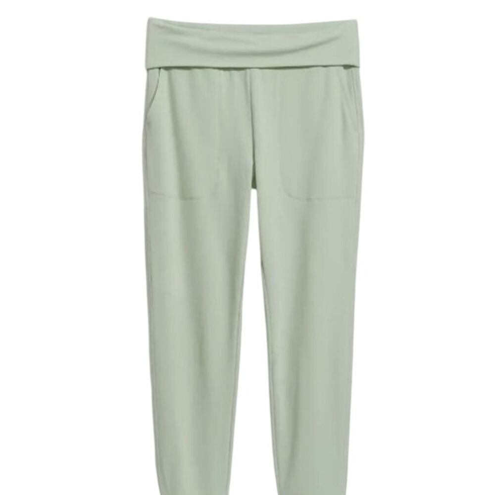 NEW Old Navy Live In Jogger Sweat Pants Pale Glass Sea Mist Green XL